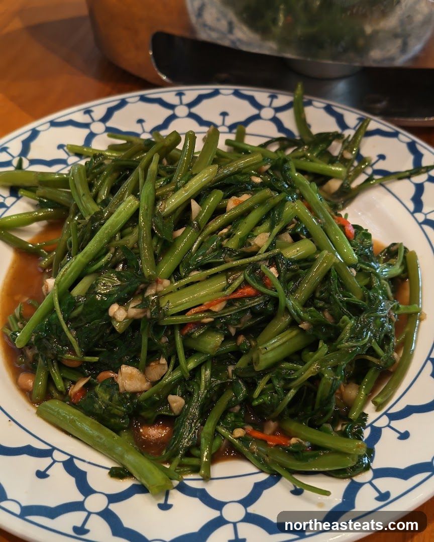 Stir-fried Water Spinach
