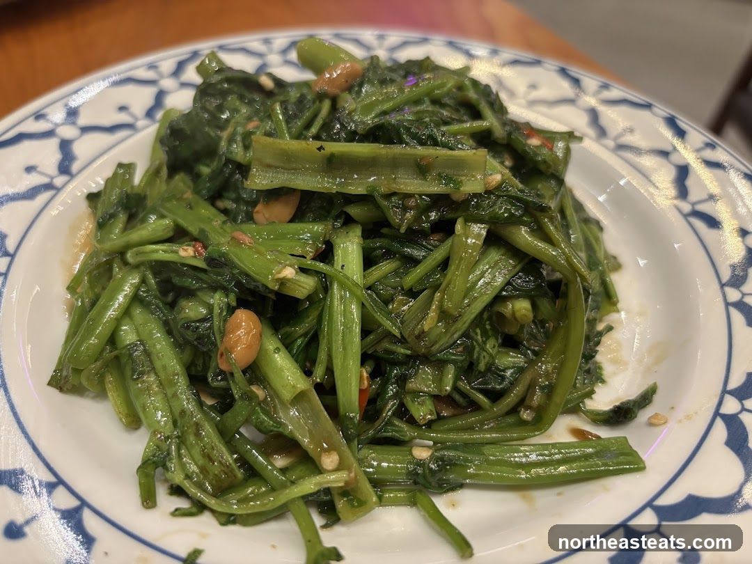 Stir-fried Water Spinach