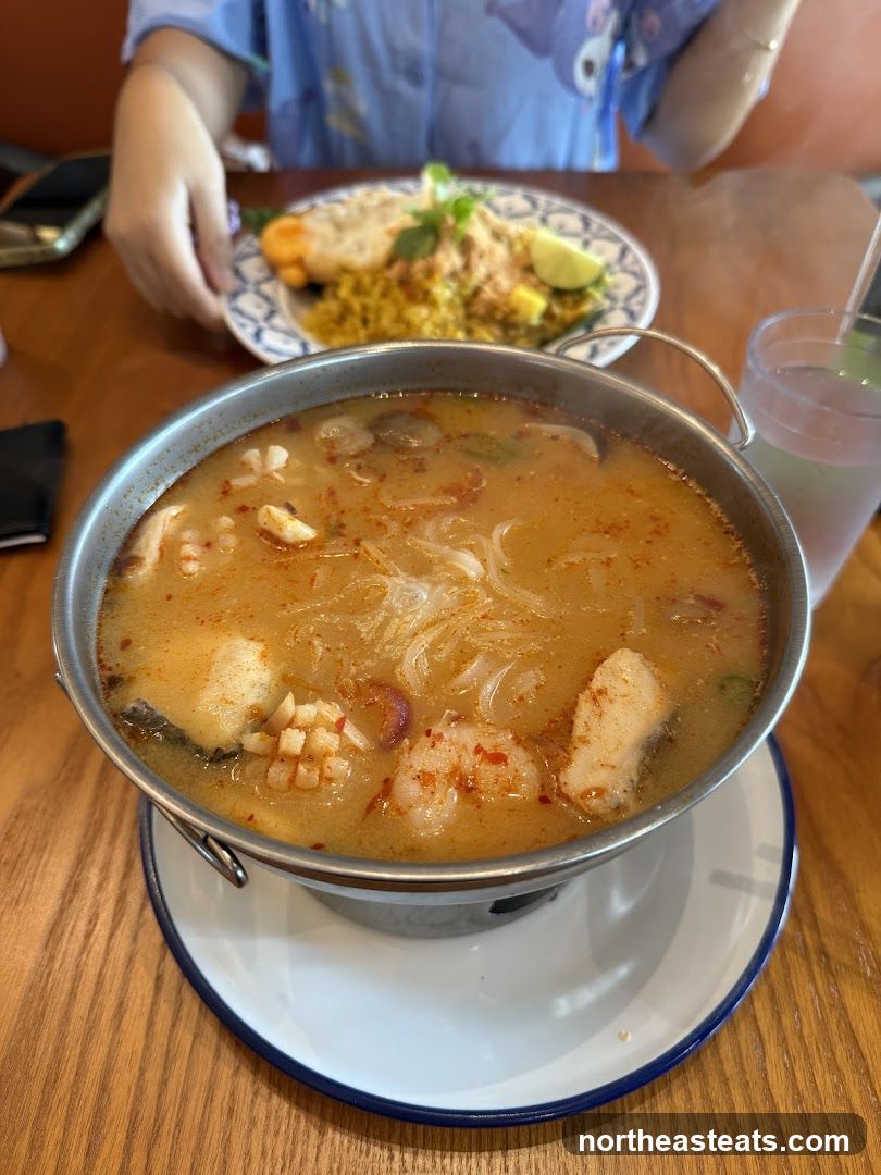 Tom Yum Soup and Pad Thai
