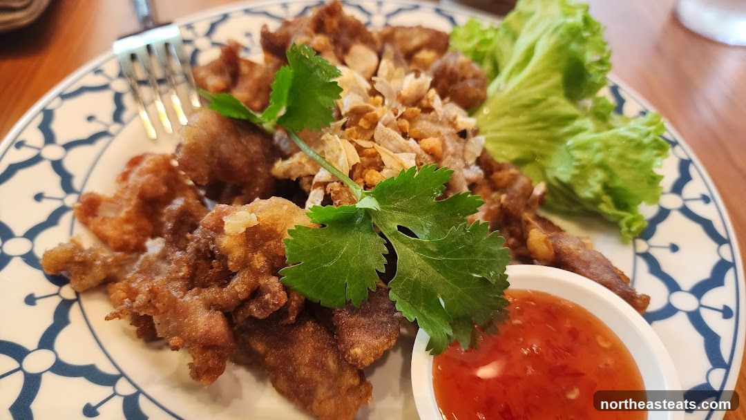 Fried Pork Belly with Garlic