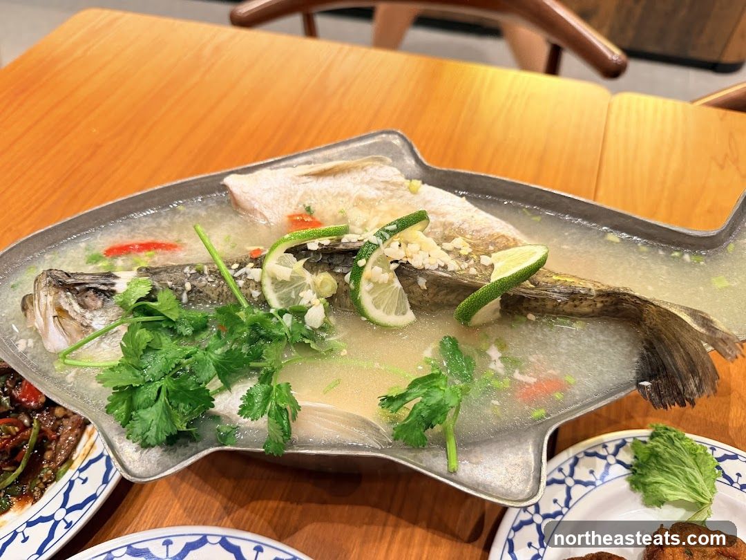 Steamed Fish with Lime and Cilantro