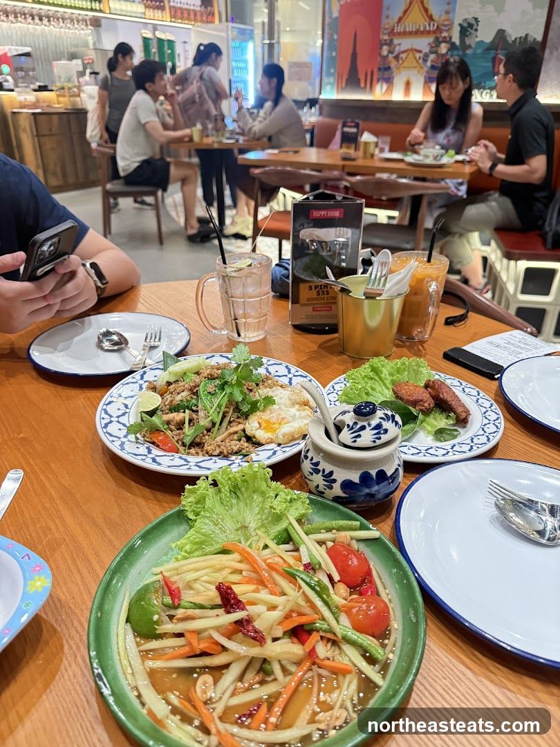 Thai Food Spread