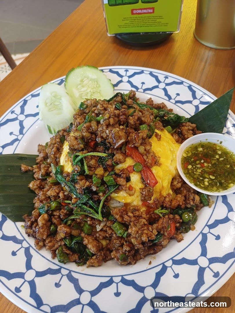 Thai Basil Stir-fry with Rice