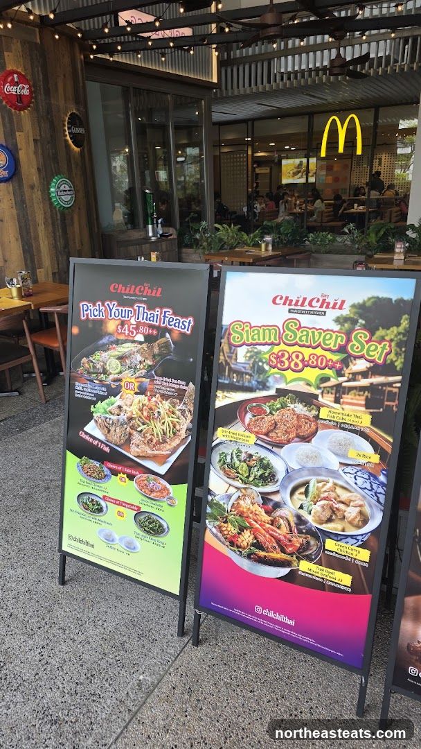 Chil Chil Thai Restaurant A-Frame Signs