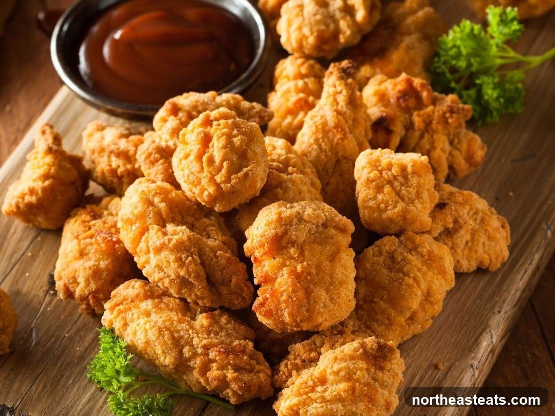Chicken Nuggets with BBQ Sauce