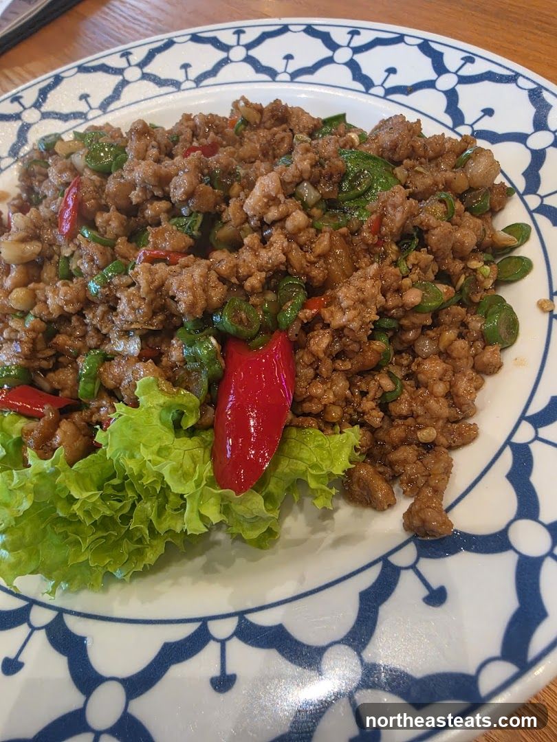 Spicy Minced Meat Dish