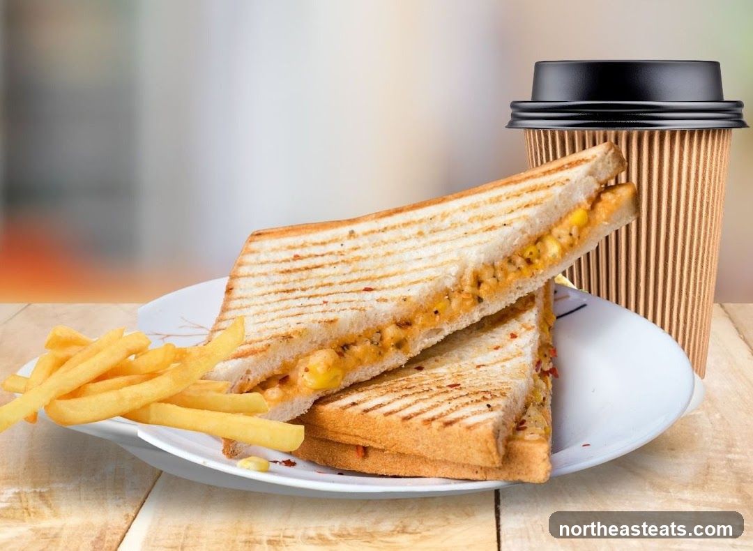 Sandwich and Fries