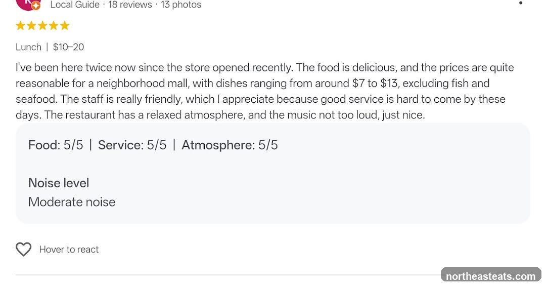 Restaurant Review