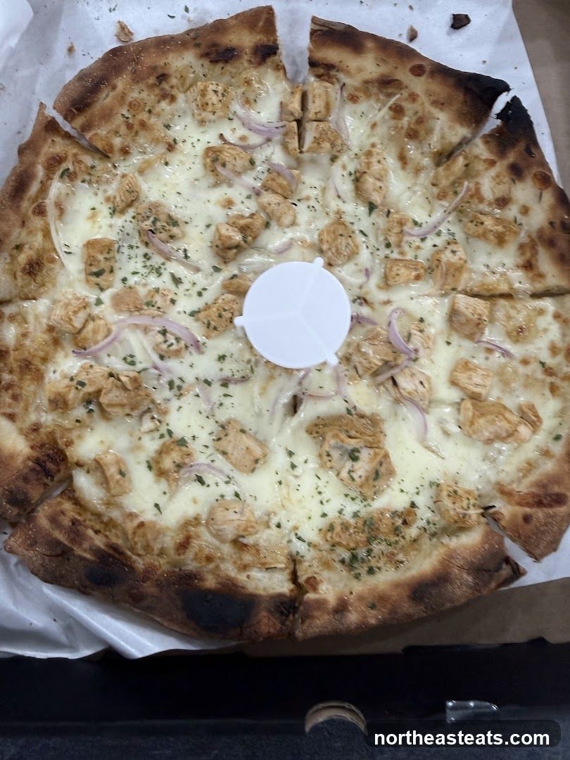 Chicken and Onion Pizza