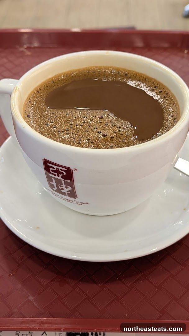 Coffee with foam