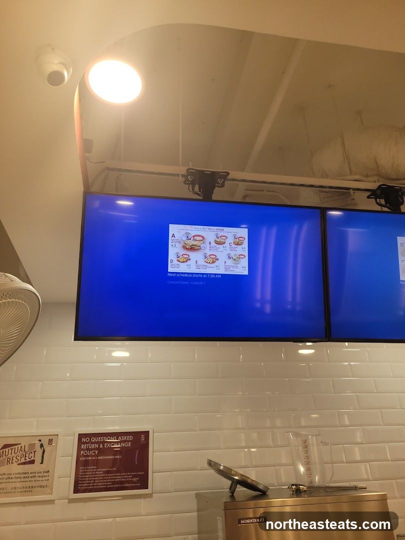 Digital Menu Display