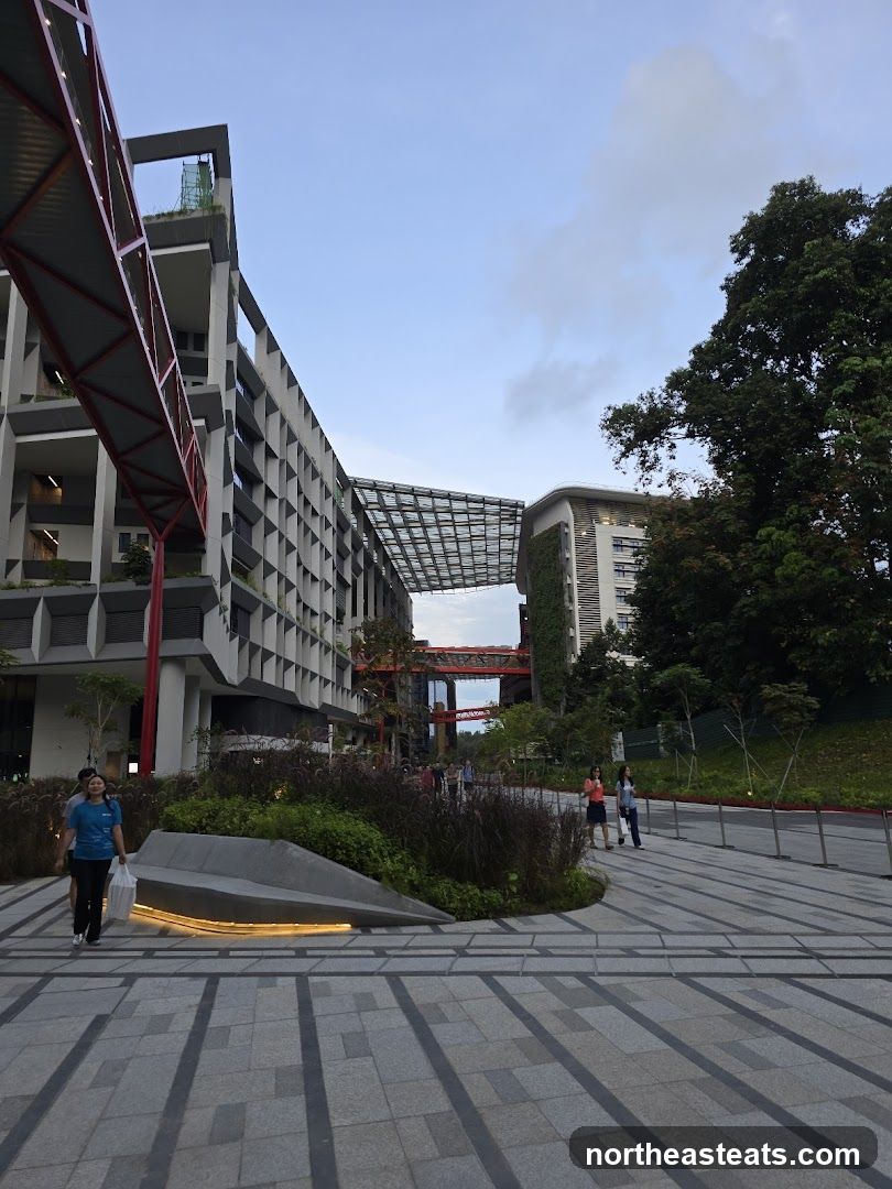 Modern Architecture with Skybridges
