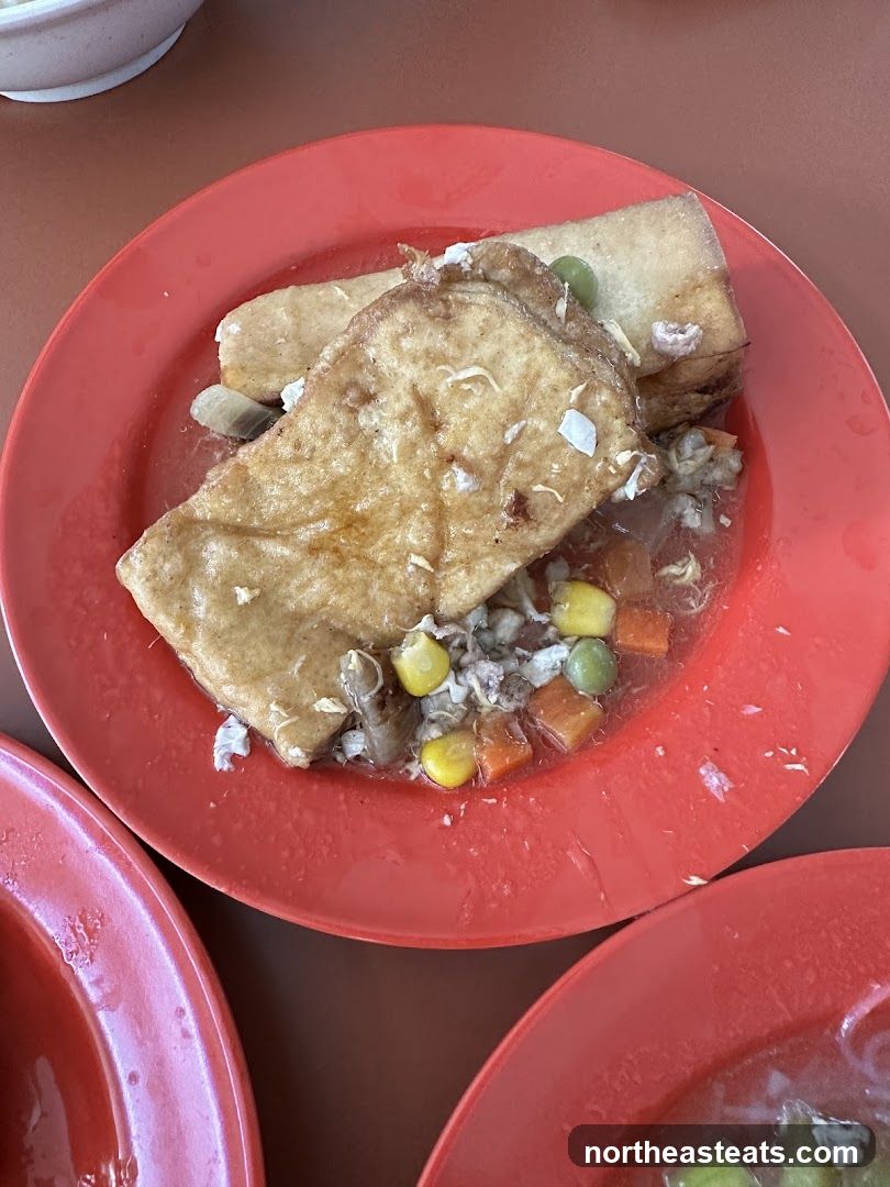 Tofu with mixed vegetables