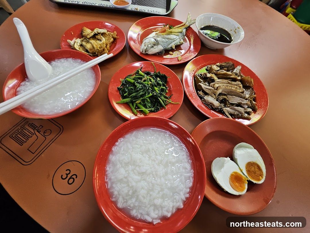 Congee and Side Dishes