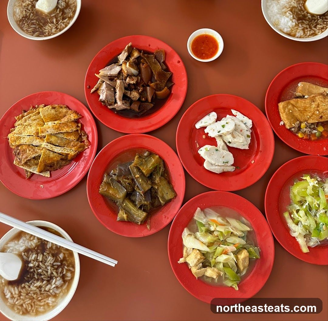Assortment of Dishes