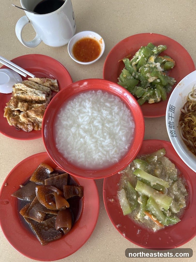 Congee and Side Dishes