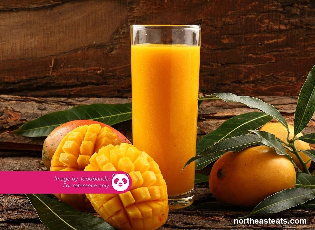 Mango Juice with Fresh Mangoes