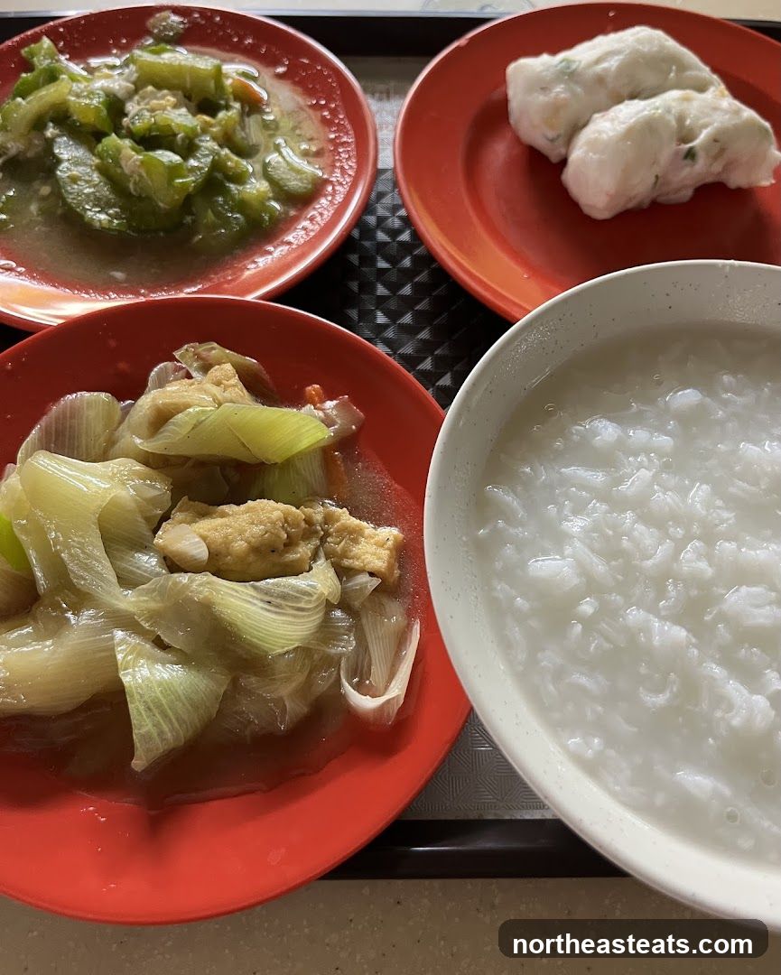 Congee and Side Dishes
