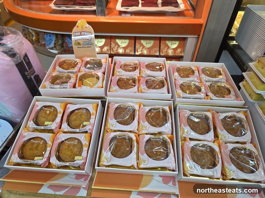 Mooncakes on Display