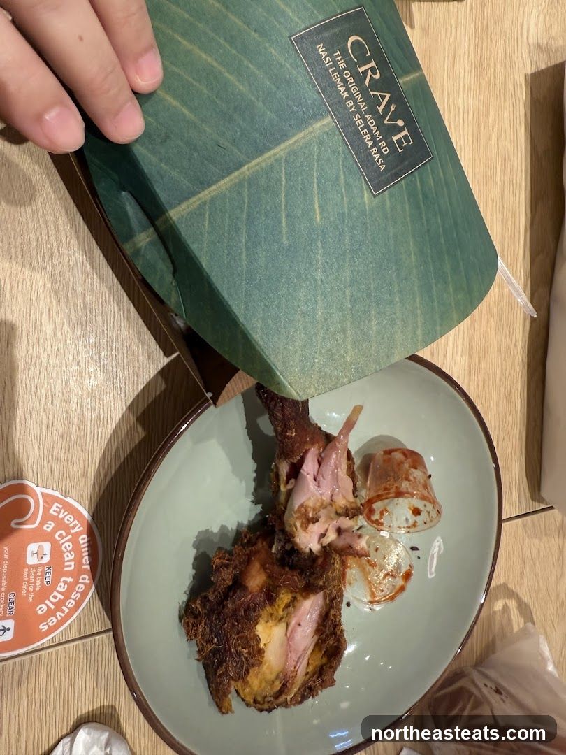 Fried Chicken and Nasi Lemak Packaging