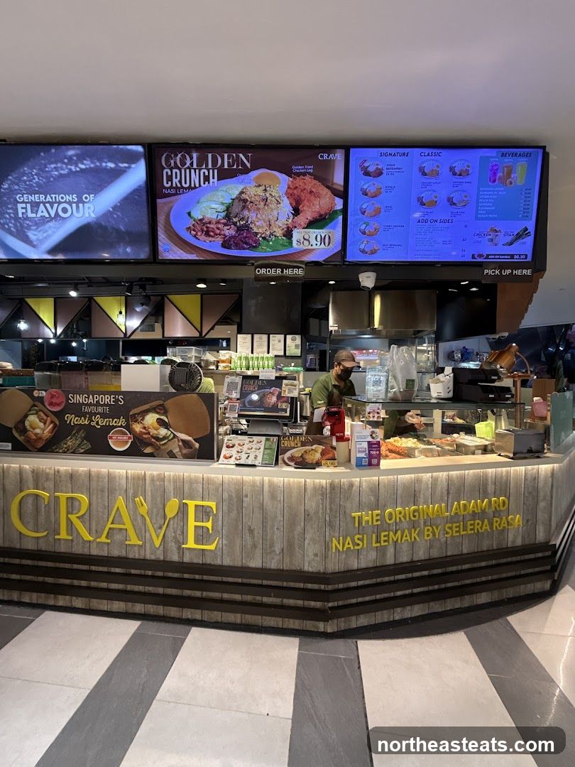 Crave Nasi Lemak Counter