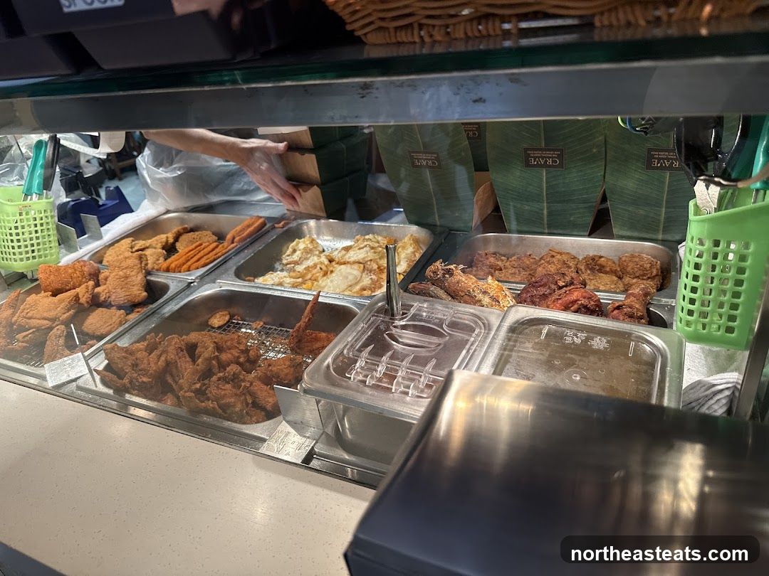 Fried Food Display