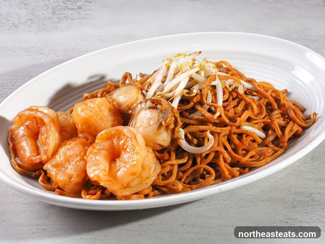 Shrimp and Scallop Noodles