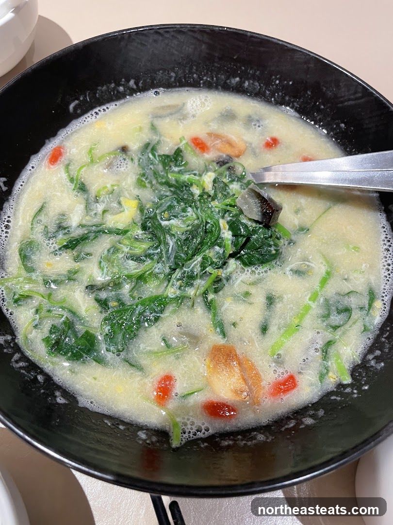 Spinach and Egg Soup