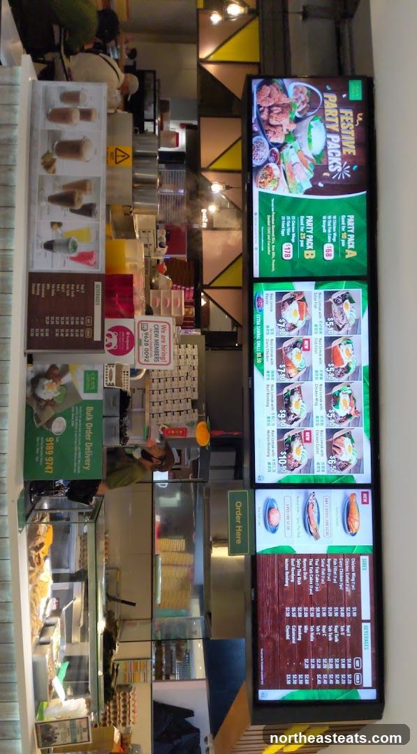 Food and Beverage Menu