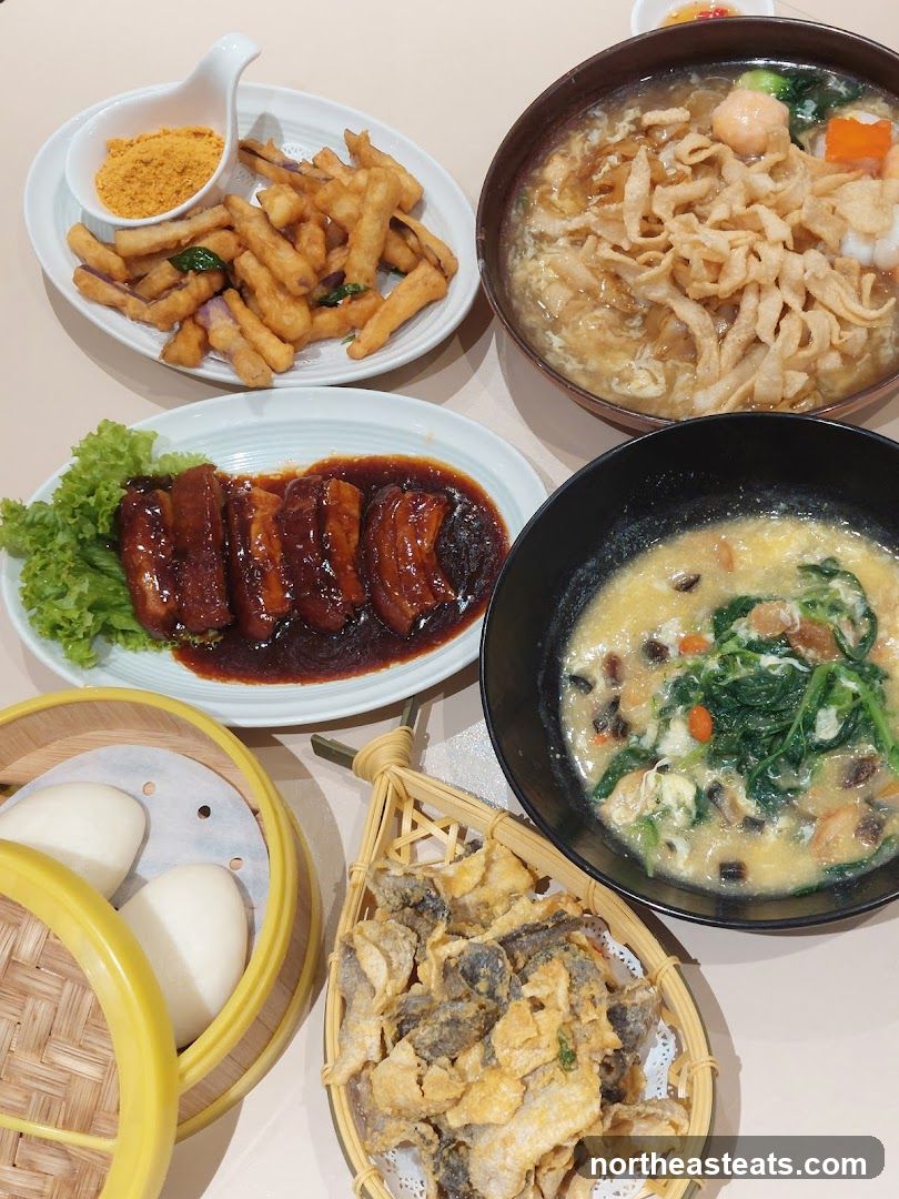 Assortment of Chinese Dishes