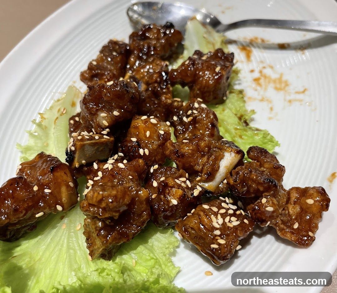 Glazed Ribs with Sesame Seeds