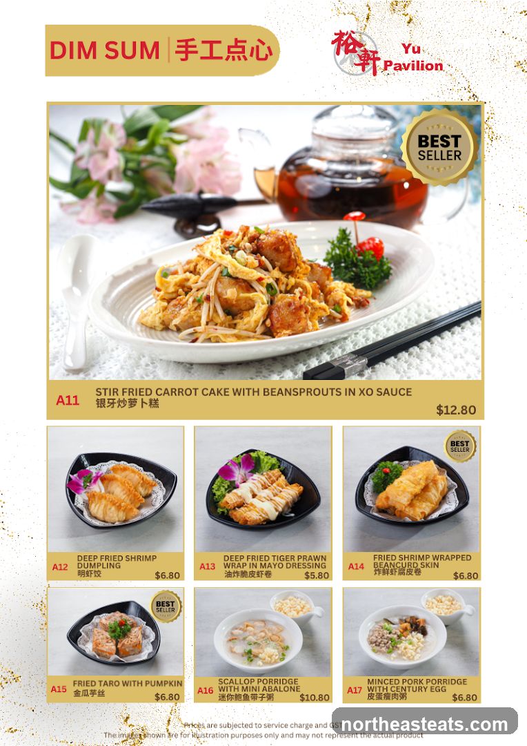 Dim Sum Menu