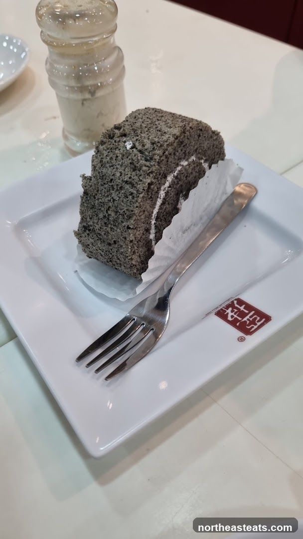 Black Sesame Swiss Roll