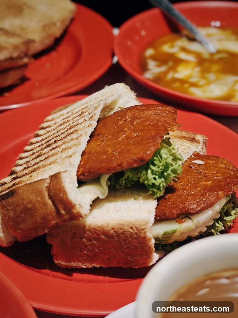 Sandwich with Lettuce and Cucumber