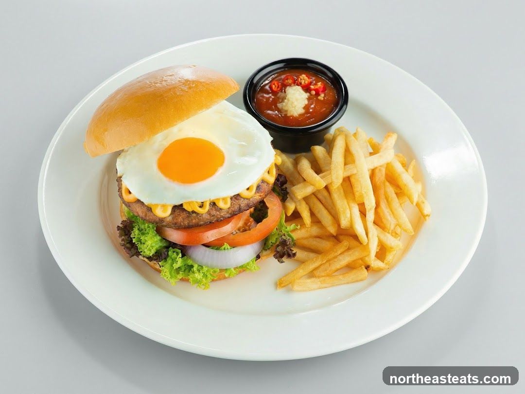 Burger with Fries
