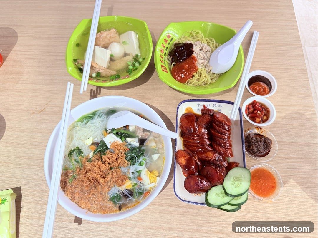 Noodles and Sausage Dish