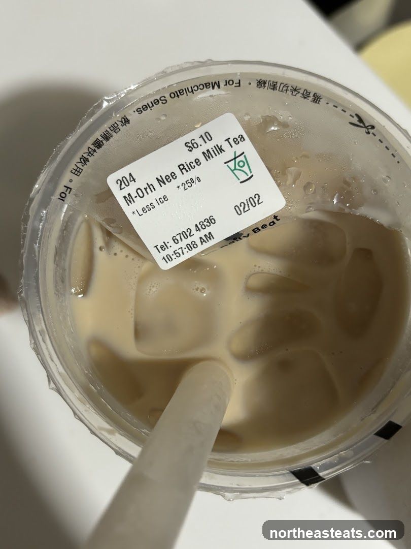 M-Orh Nee Rice Milk Tea