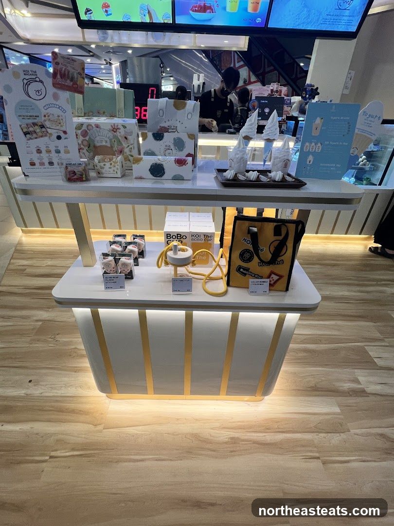 Dessert and Drink Display