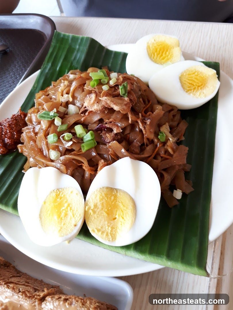 Noodles with Hard-Boiled Eggs