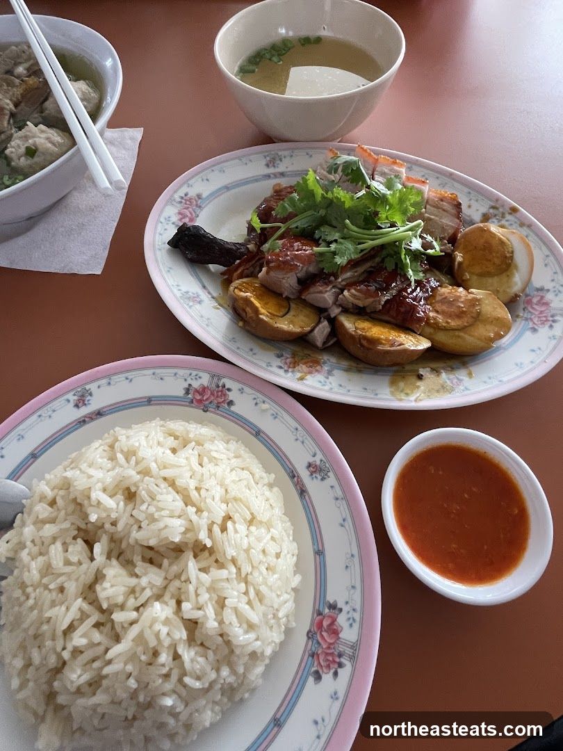 Roasted Duck and Rice