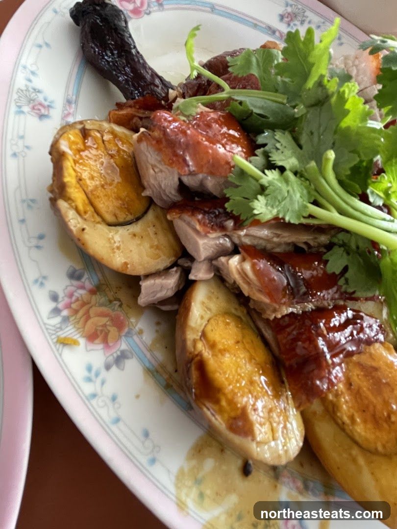 Roast Duck and Eggs