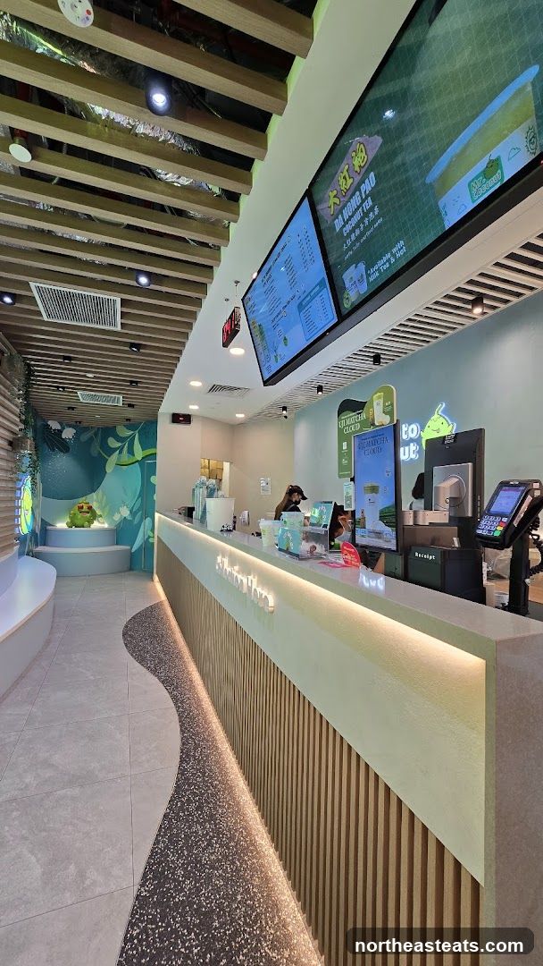 Bubble Tea Shop Interior