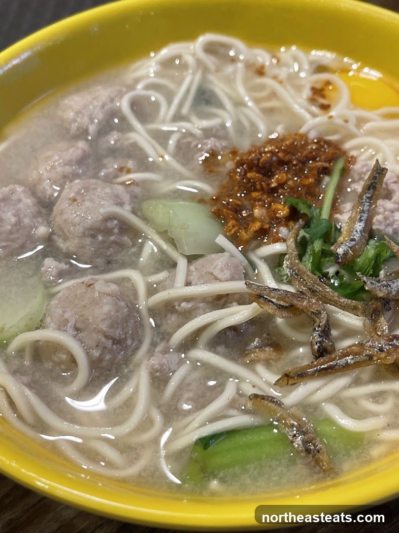 Pork Ball Noodle Soup