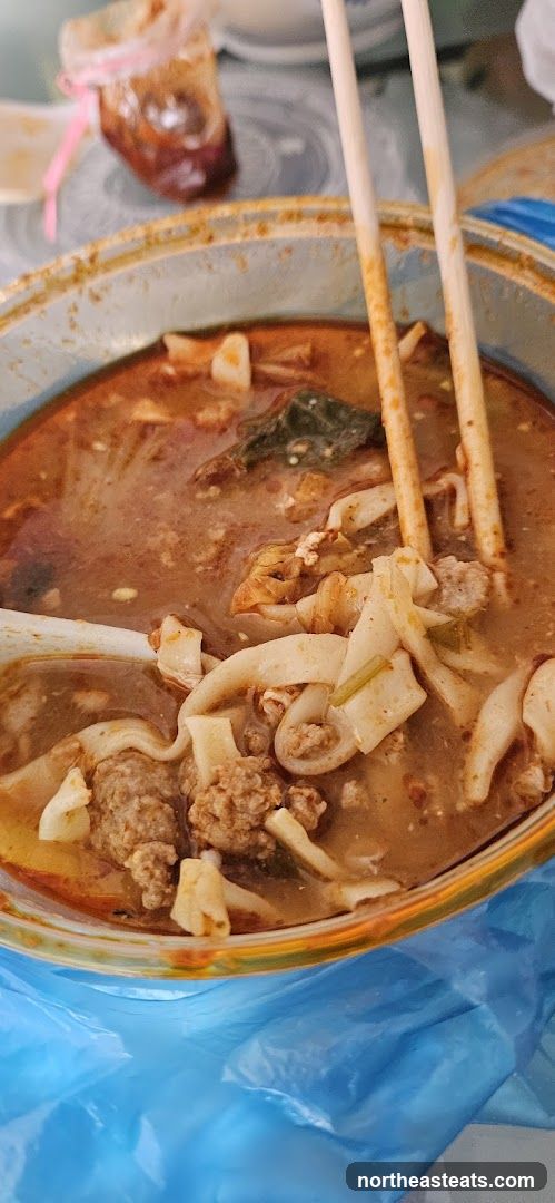 Noodle Soup with Meat and Vegetables