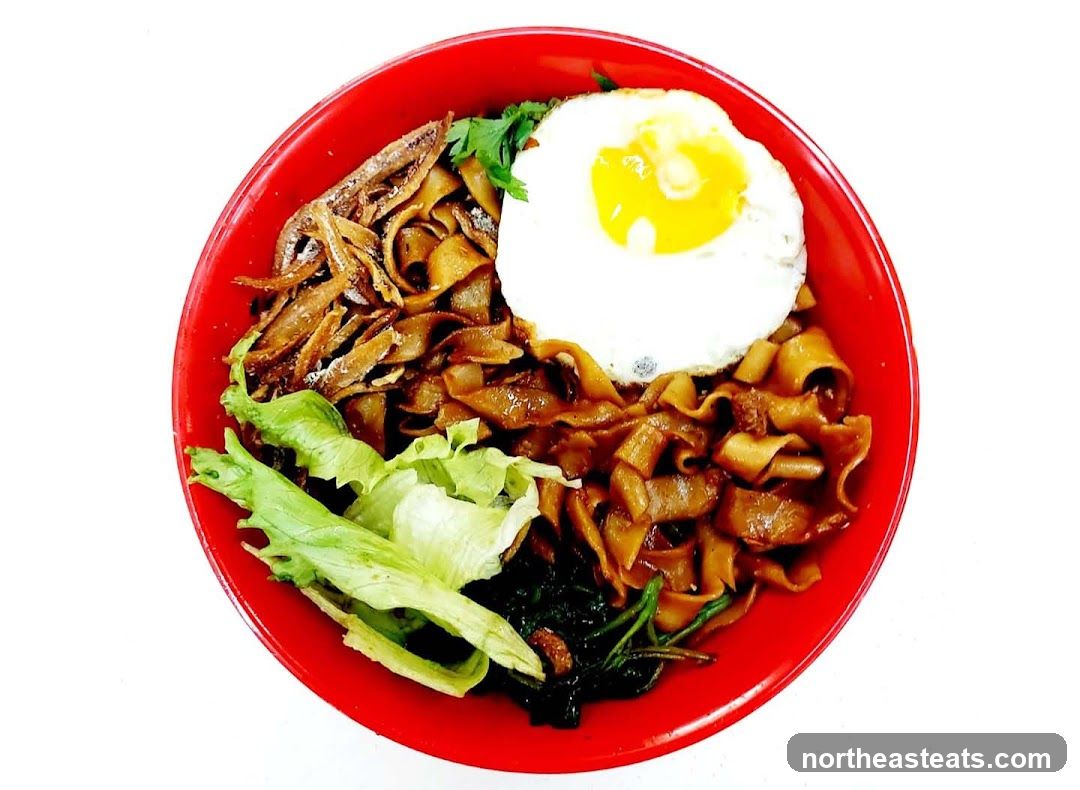 Noodles with Fried Egg