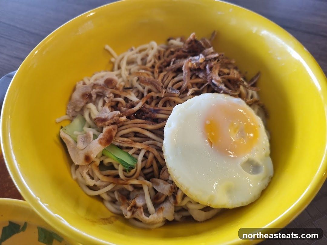 Noodles with Fried Egg