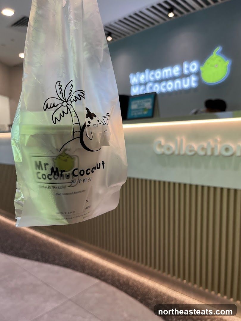 Mr.Coconut Takeaway Bag