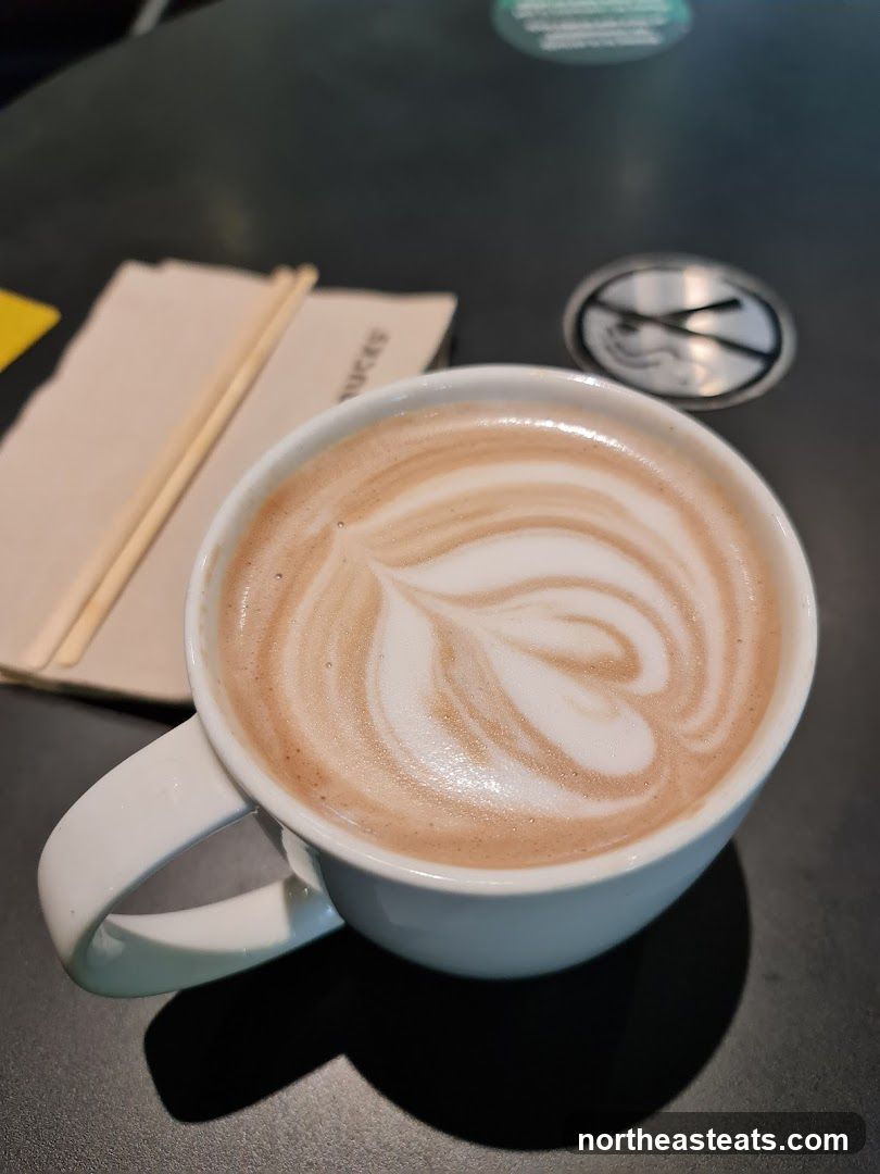 Latte with Heart Art