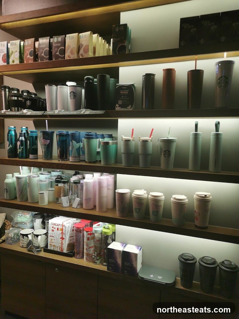 Starbucks Merchandise Display