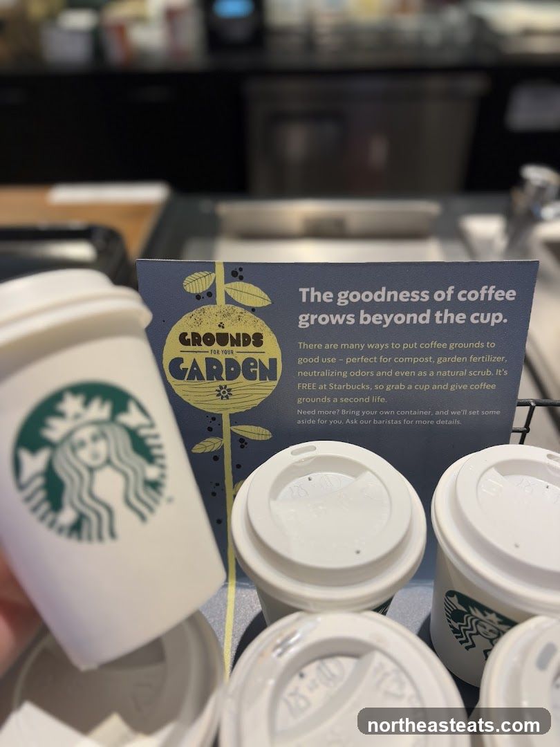 Starbucks Grounds for Your Garden